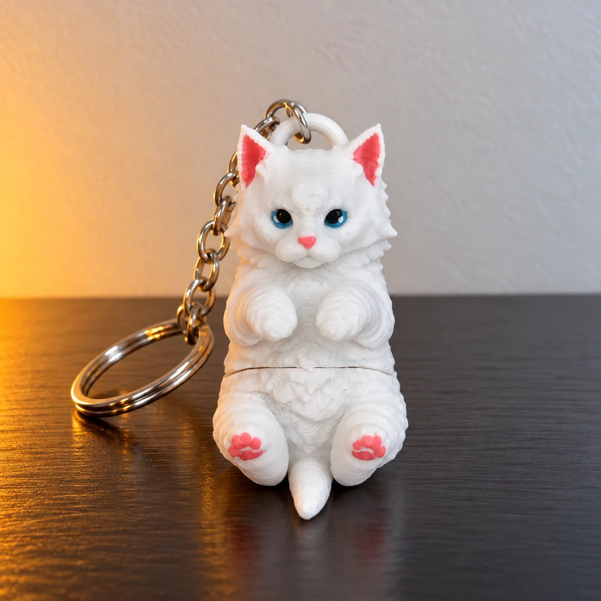 Chaveiro gatinho flexi